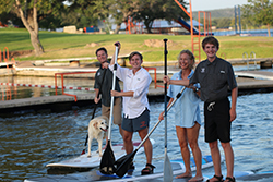 Annette Lucksinger with family